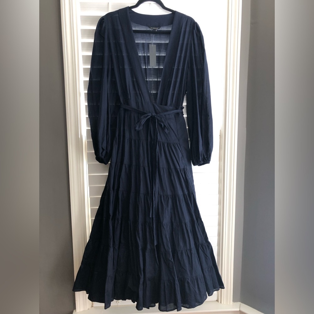 Banana Republic Navy Blue Dress Sz 18